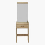 Movo Oasis 1-Drawer Dresser with Mirror and Stool