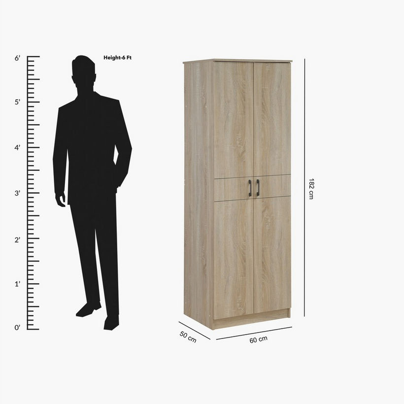 Movo Oasis 2-Door Wardrobe - Image 2