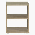 Movo Oasis Olive Nightstand with Open Shelves