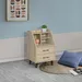 Movo Oasis 2-Drawer Nightstand with Open Shelf Storage - Image 8