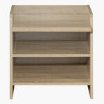 Movo Oasis Cambridge Nightstand with Open Shelves