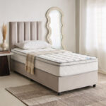 SleepNest iRepose Box Top Medium Firm Bonnell Spring Single Mattress - 90x200x24 cm