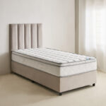 SleepNest iRepose Box Top Medium Firm Bonnell Spring Single Mattress - 90x200x24 cm