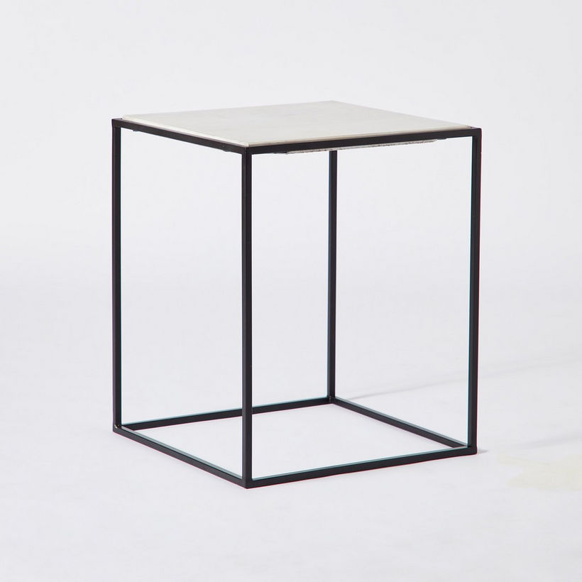 Cavon Eilin Genuine Marble Top End Table - Image 9