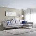 Waver 5-Seater Fabric Right Corner Sofa with 4 Cushions - Image 16