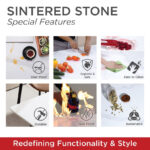 Diego Sintered Stone Coffee Table - Set of 2