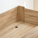 Movo Kulltorp Cabin Bed with 2 Doors and Shelves - 90x190 cm