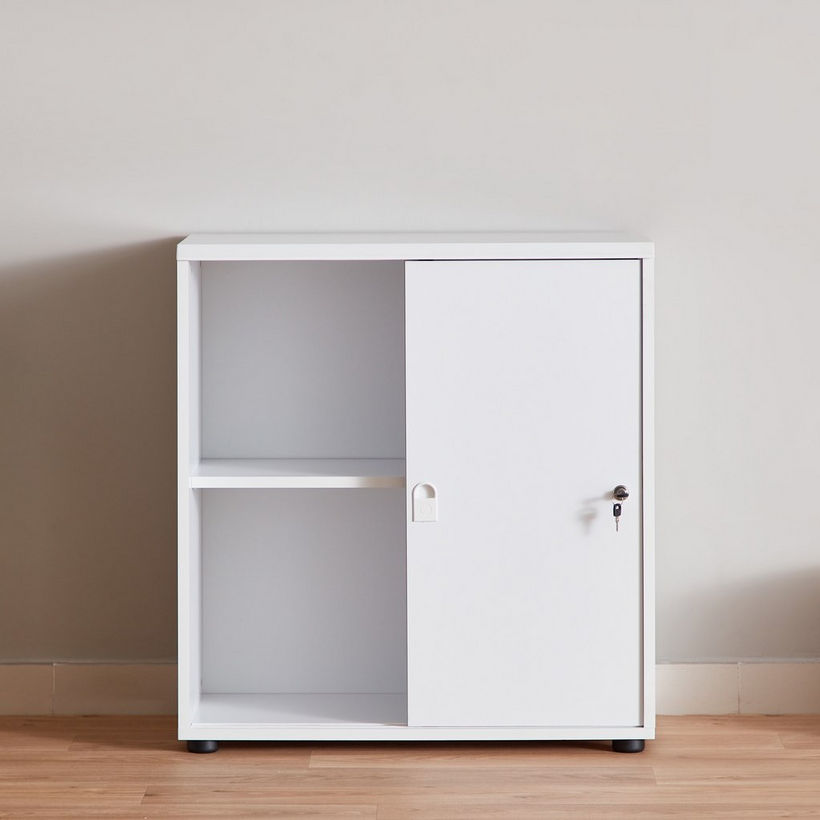 Lisbon Sliding Door File Cabinet - Image 4