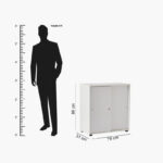 Lisbon Sliding Door File Cabinet