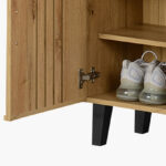 Porto 18-Pairs Shoe Cabinet with 4 Doors