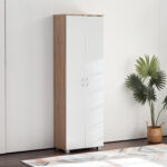 Capri 33-Pair Tall Shoe Cabinet