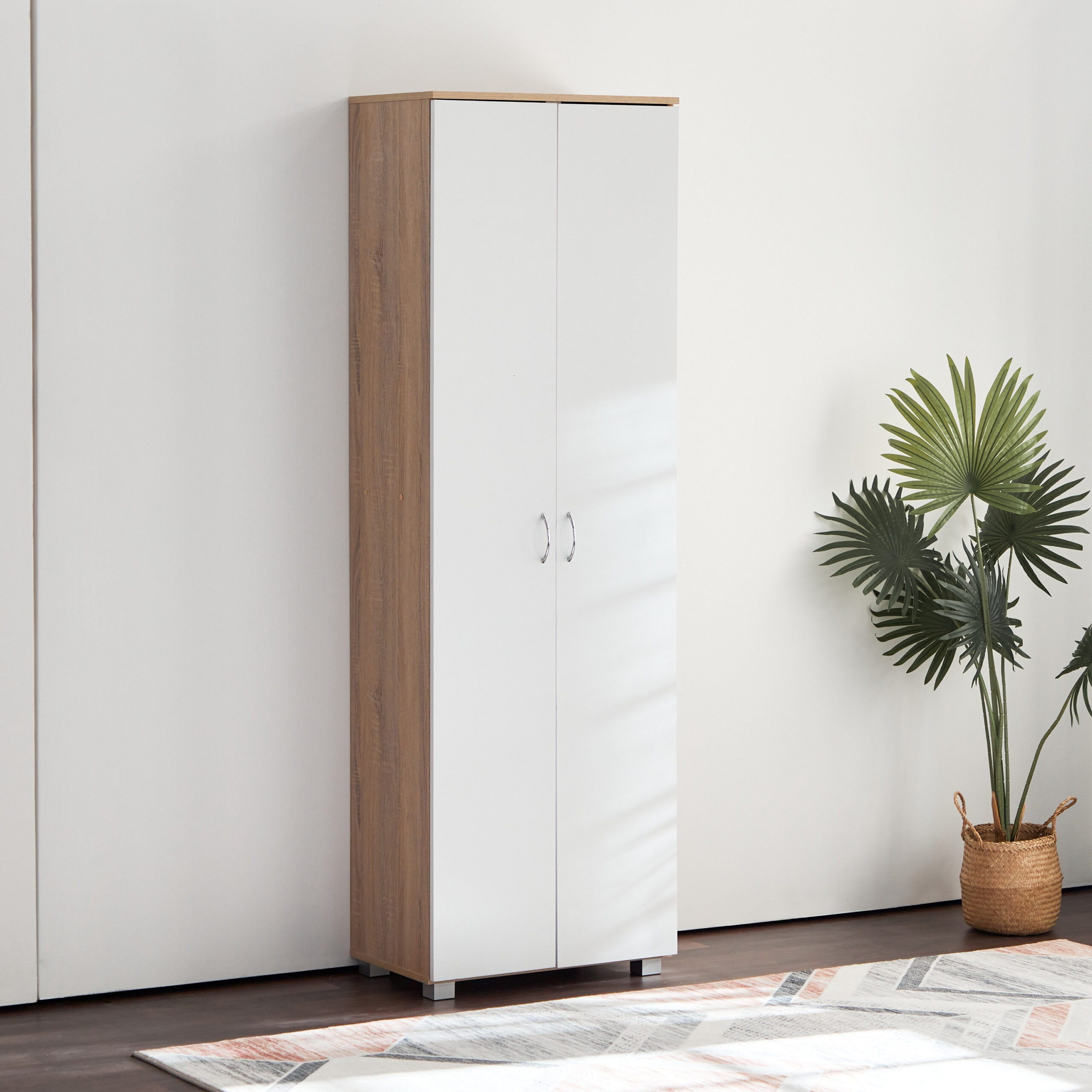 Capri 33-Pair Tall Shoe Cabinet