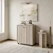 Movo Edmond 9-Pairs Shoe Cabinet with 2 Doors
