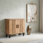 Porto 9-Pair Shoe Cabinet with 2 Doors