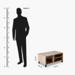 Edmond Coffee Table with Shelf