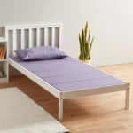 SleepEase iFlex Trifold Foldable Travel Foam Single Mattress with Pillowcase - 90x180x3 cm