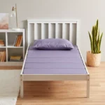 SleepEase iFlex Trifold Foldable Travel Foam Single Mattress with Pillowcase - 90x180x3 cm