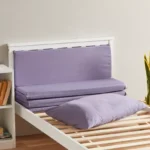 SleepEase iFlex Trifold Foldable Travel Foam Single Mattress with Pillowcase - 90x180x3 cm