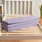 SleepEase iFlex Trifold Foldable Travel Foam Single Mattress with Pillowcase - 90x180x3 cm