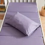 SleepEase iFlex Trifold Foldable Travel Foam Single Mattress with Pillowcase - 90x180x3 cm