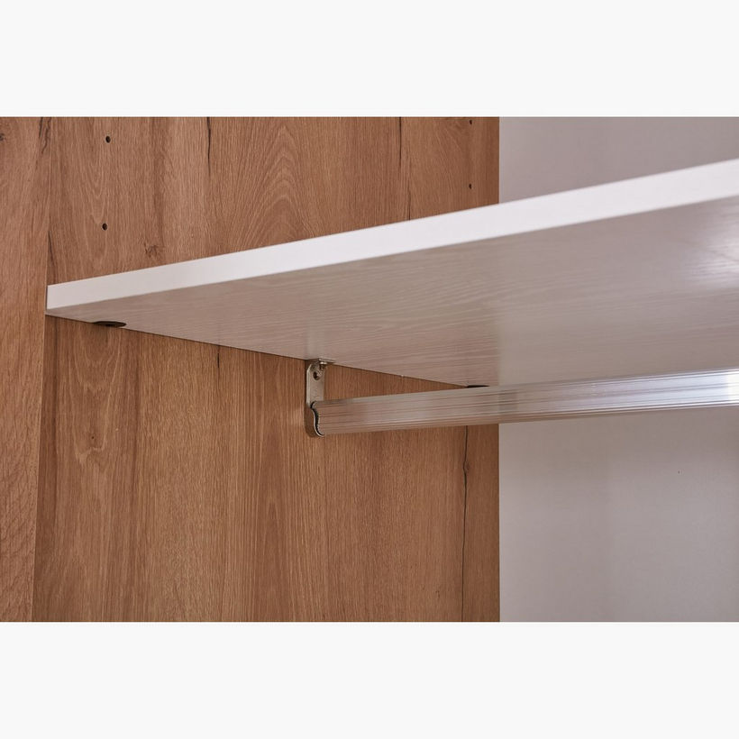Urban 3-Door Wardrobe with Mirror - Image 8
