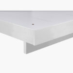 Patara Upholstered King Bed with Floating Footboard - 180x200 cm
