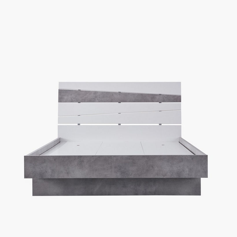 Patara Ancona Queen Bed with Floating Footboard - 140x200 cm - Image 3
