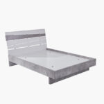 Patara Ancona Queen Bed with Floating Footboard - 140x200 cm