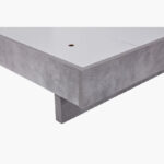 Patara Ancona Queen Bed with Floating Footboard - 140x200 cm