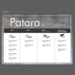 Patara King Bed with Floating Footboard - 180x200 cm