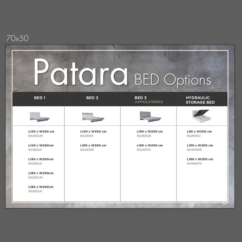 Patara King Bed with Floating Footboard - 180x200 cm - Image 10
