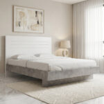 Patara Queen Bed with Floating Footboard - 160x200 cm