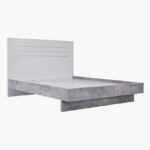 Patara Queen Bed with Floating Footboard - 160x200 cm