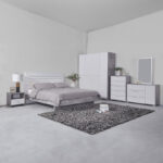 Patara Queen Bed with Floating Footboard - 160x200 cm