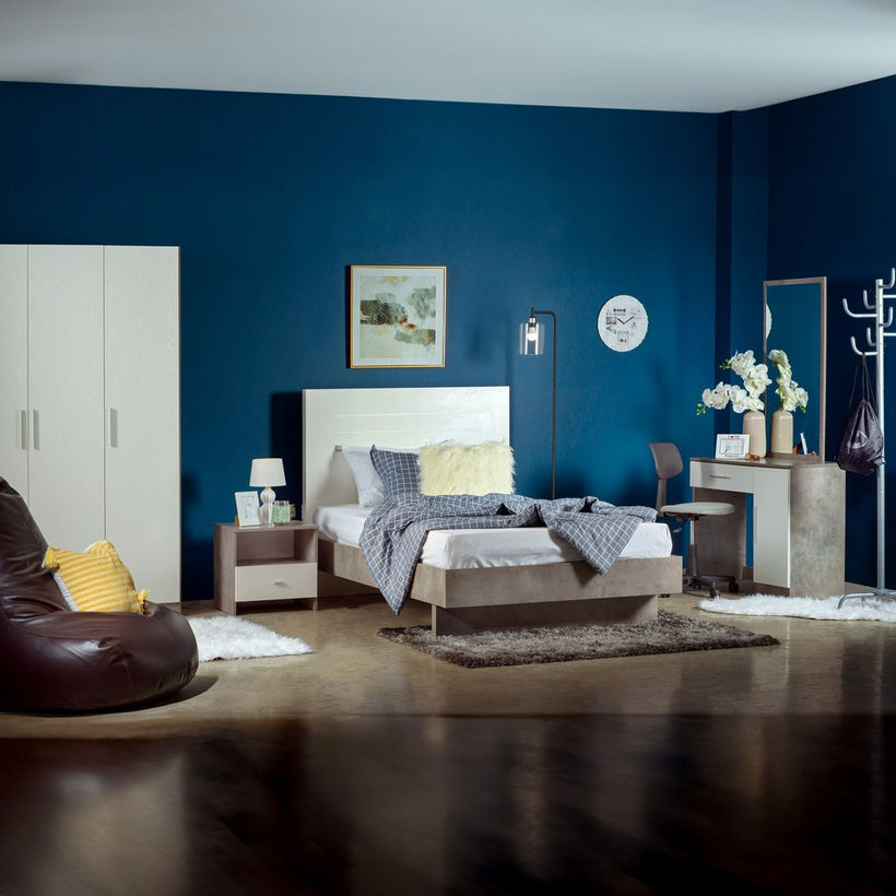 Patara Twin Bed with Floating Footboard - 120x200 cm - Image 8