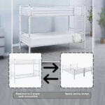 Movo Vanilla Convertible Single Bunk Bed - 90x200 cm