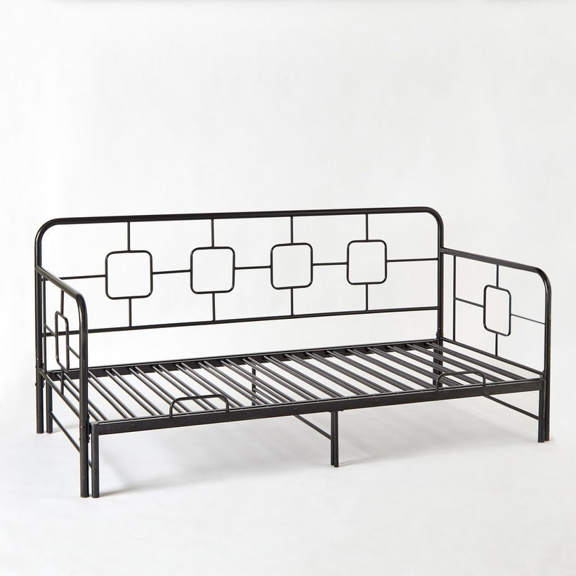 Movo Urban Extendable Metal Single Day Bed - 90x200 cm - Image 5