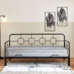 Movo Urban Extendable Metal Single Day Bed - 90x200 cm