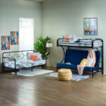 Movo Urban Extendable Metal Single Day Bed - 90x200 cm