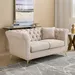 Oro 2-Seater Fabric Sofa with 2 Cushions - Image 15