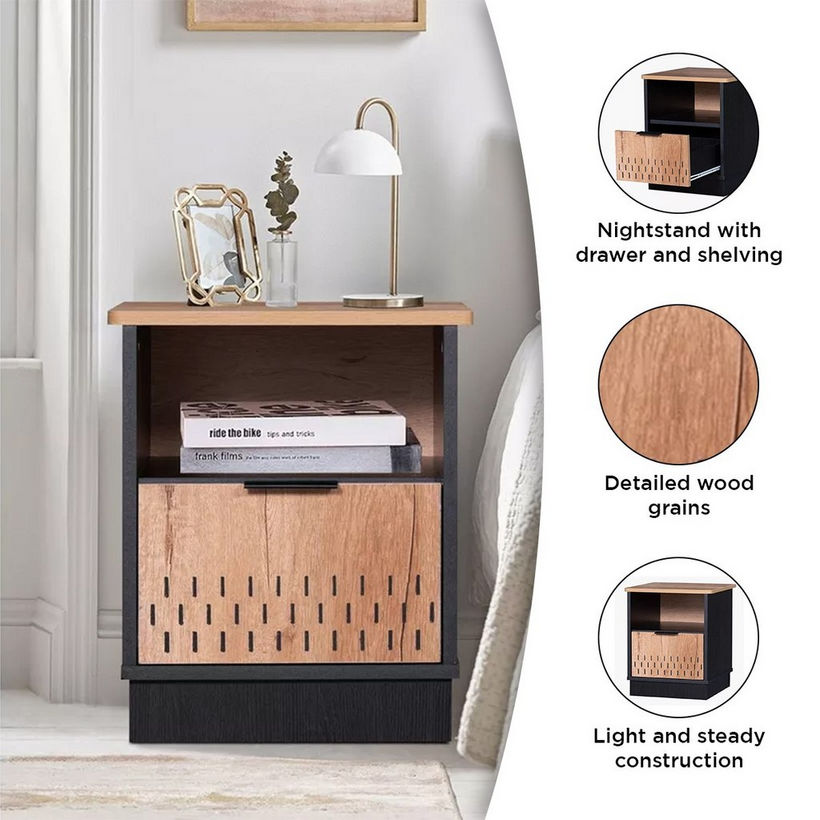 Jordan 1-Drawer Nightstand - Image 5