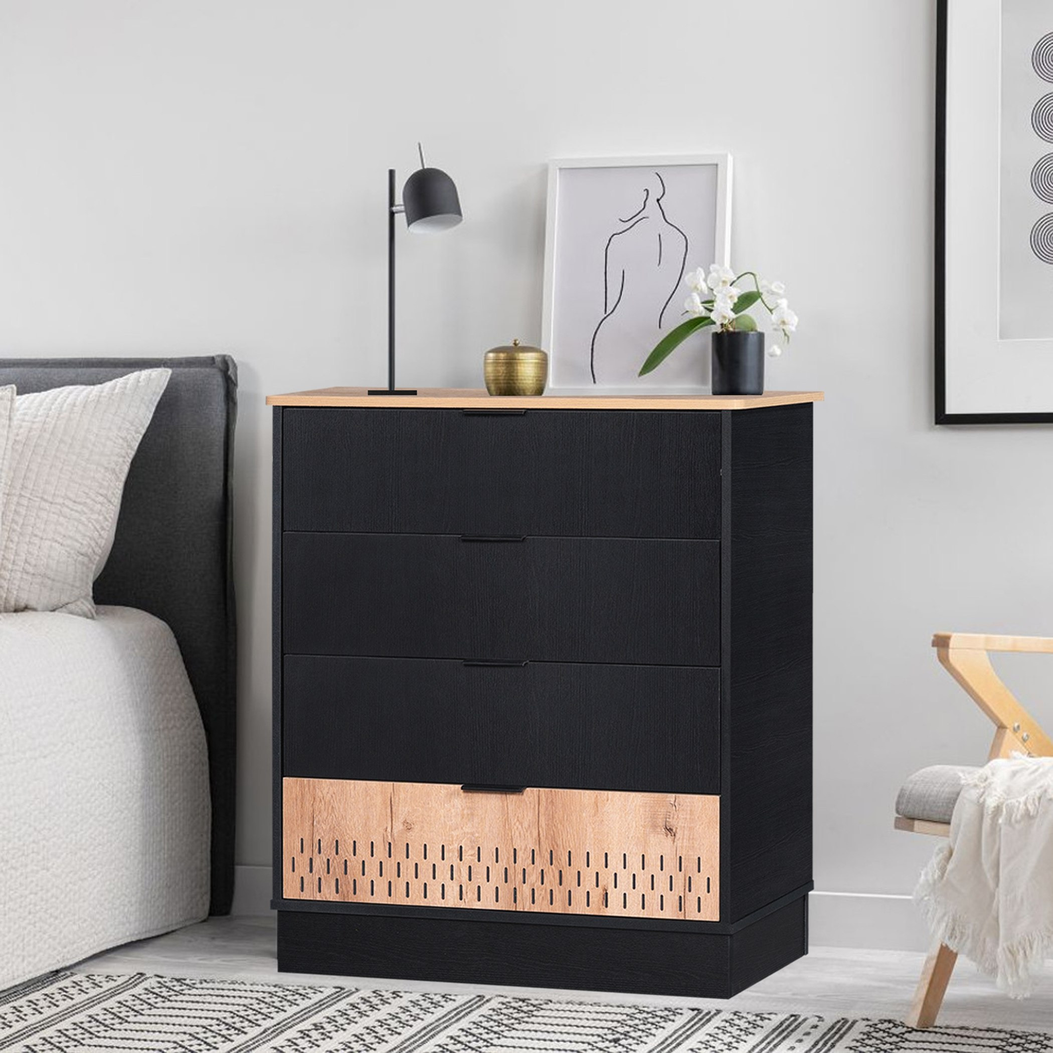 Jordan 4-Drawer Dresser without Mirror