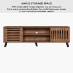 Tortilla 1.6 Metre 2 Sliding Door TV Unit for TV up to 70 inches
