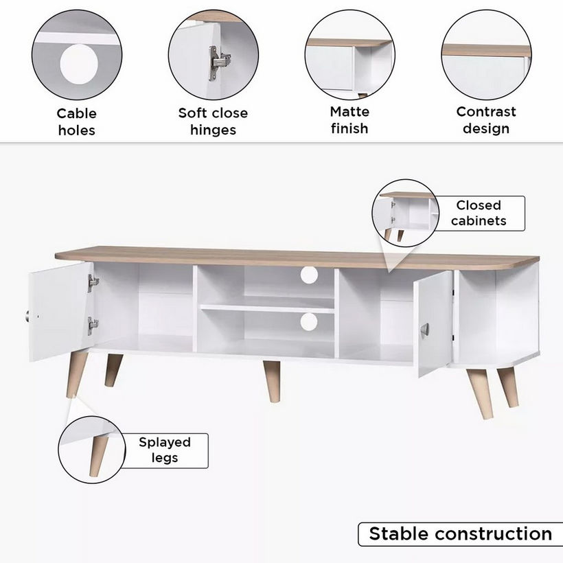 Sweden 1.6 Metre TV Unit for TV up to 70 inches - Image 6