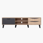 Theo 1.8 Metre TV Unit for TV up to 75 inches
