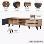 Theo 1.8 Metre TV Unit for TV up to 75 inches
