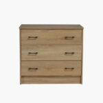 Movo Oasis 3-Drawer Dresser without Mirror