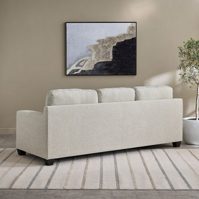 Simpson 3-Seater Fabric Sofa with USB Port - Image 6