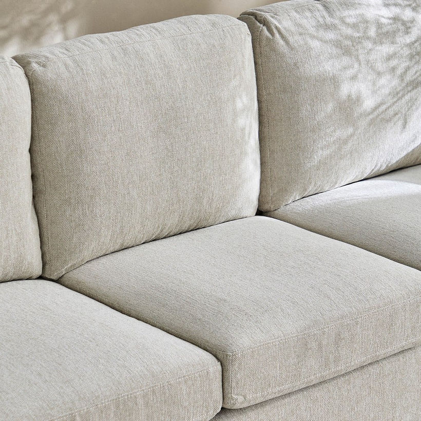 Simpson 3-Seater Fabric Sofa with USB Port - Image 7