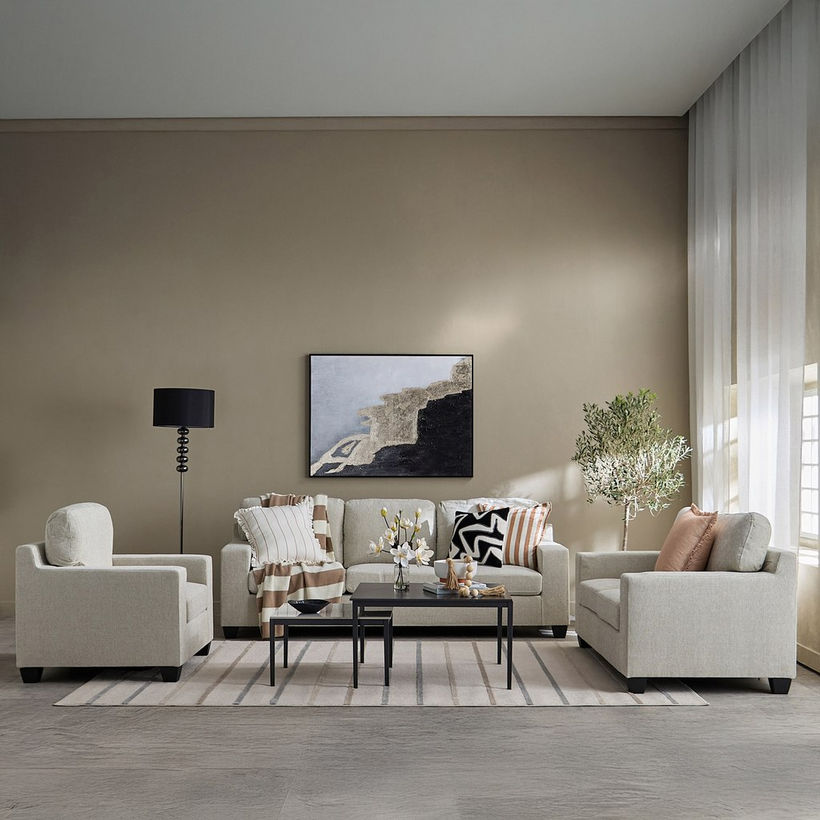 Simpson Fabric Armchair - Image 12
